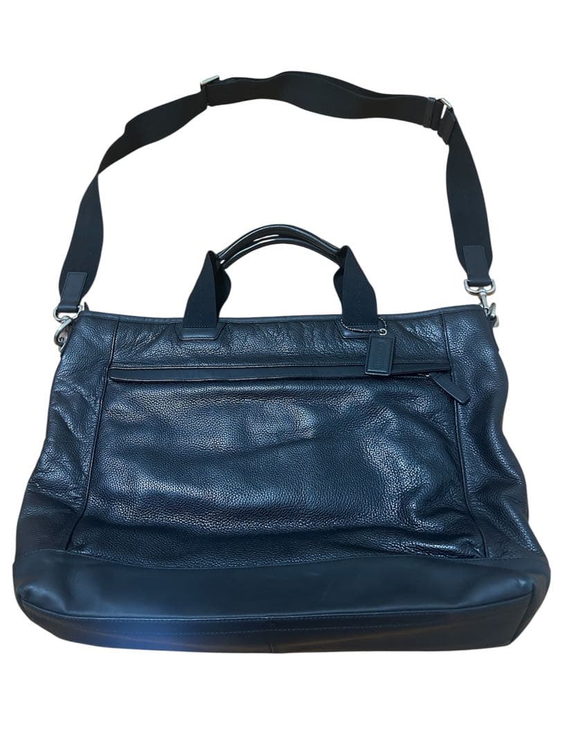 【最終価格です‼️】【即日発送‼️】coach 2way ビジネスバッグ 黒 レザー