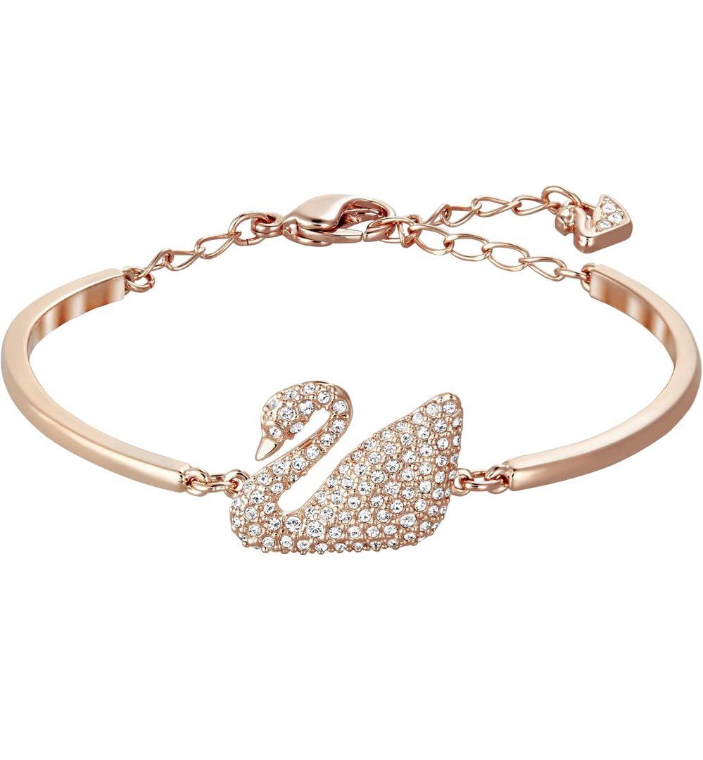 SWAROVSKI swan ブレスレット