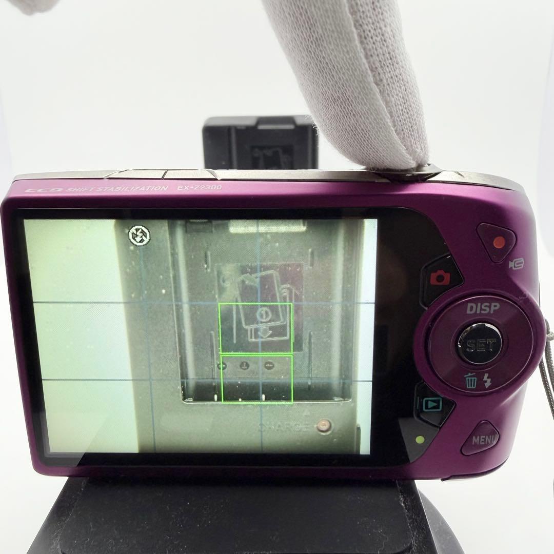 【箱付き：フルセット】CASIO EXILIM EX-Z2300 パープル