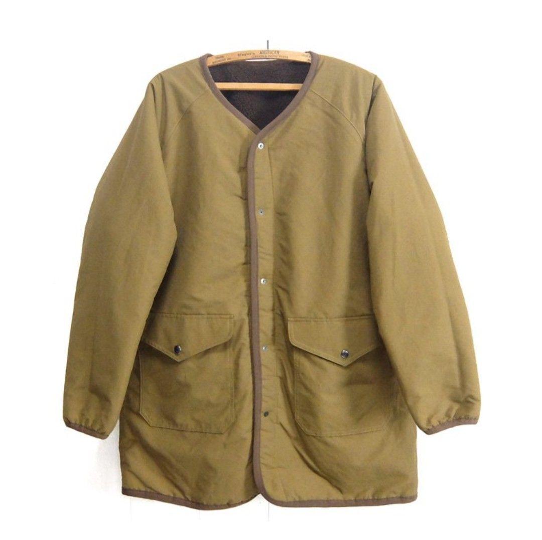 BARNS　ボア　リバーシブル　コート