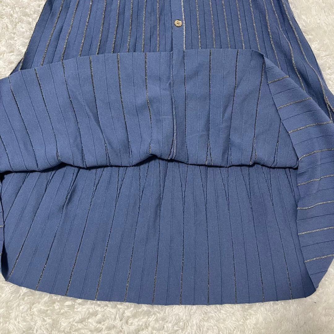 ワンピース Suite Room Knit Long Dress M sepia blue