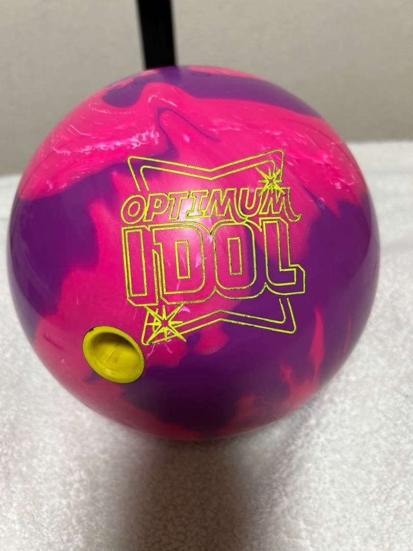 OPTIMUM IDOL ボウリングボール ピンク・紫