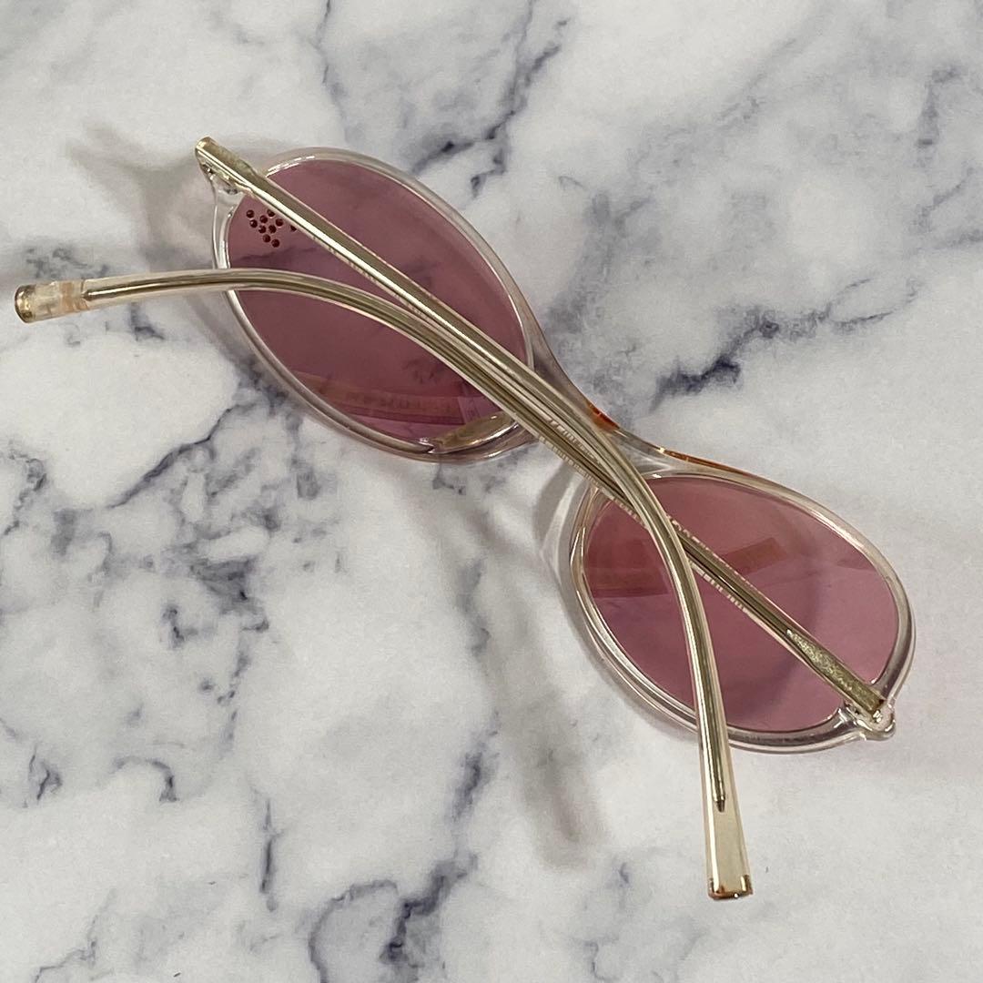 CHANEL シャネル　サングラス　オーバル　ピンク　ココマーク　y2k