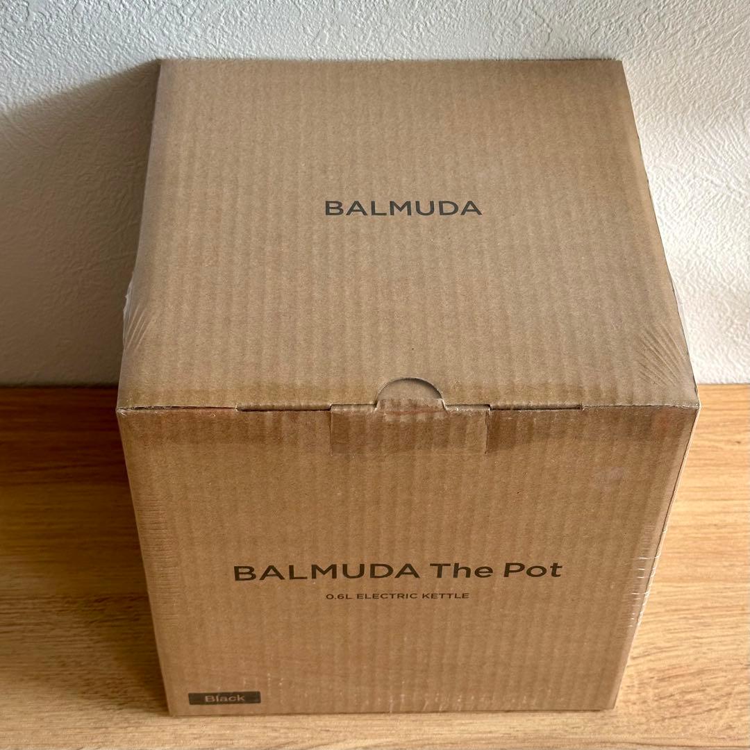 【バルミューダ】BALMUDA The Pot ブラック