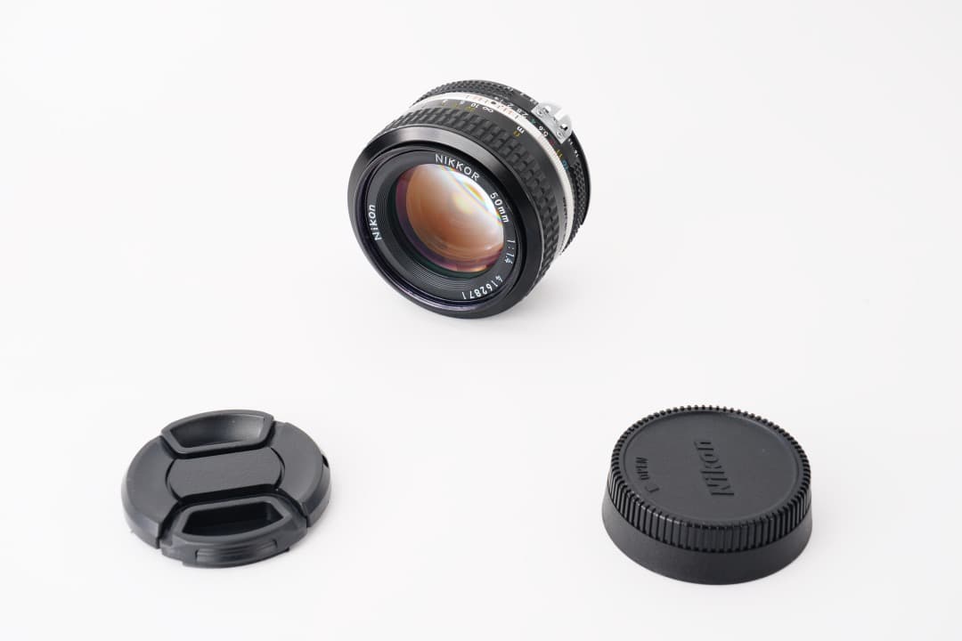 【極美品】動作◎ ニコン　Ai Nikkor 50mm F1.4 871