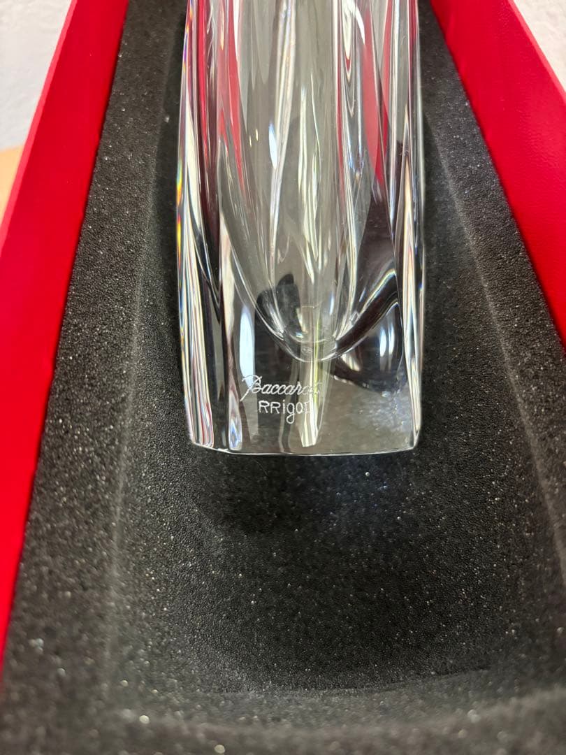 Baccarat バカラ　花瓶　RRIGOT ジベルニー