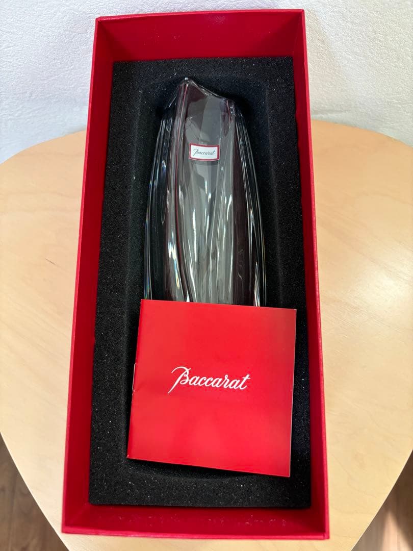 Baccarat バカラ　花瓶　RRIGOT ジベルニー