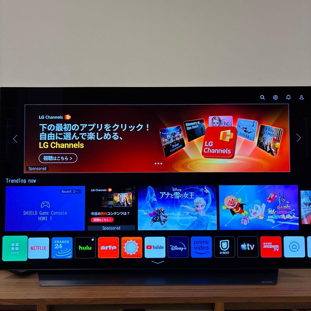 大画面 薄型 有機ELテレビ