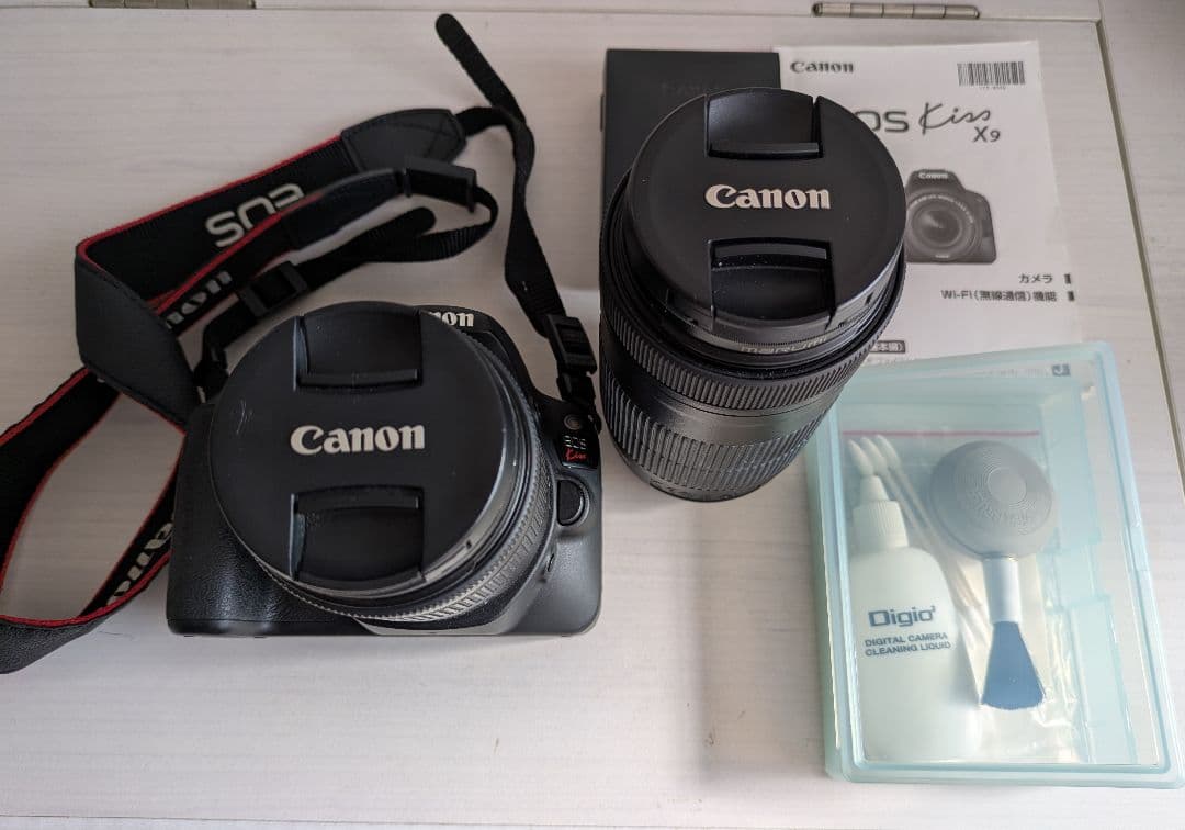 Canon EOS kiss X9　ダブルズームレンズキット