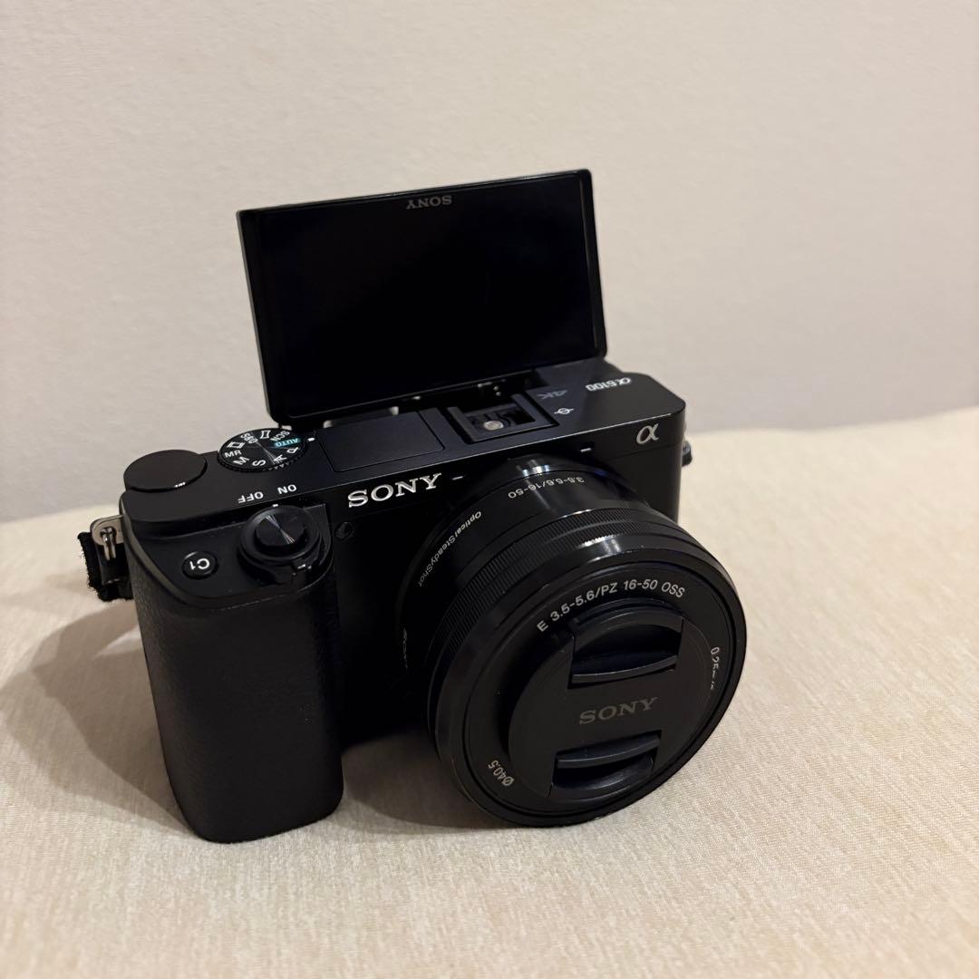 SONY α6100 ミラーレスカメラ ブラック ダブルズームレンズキット