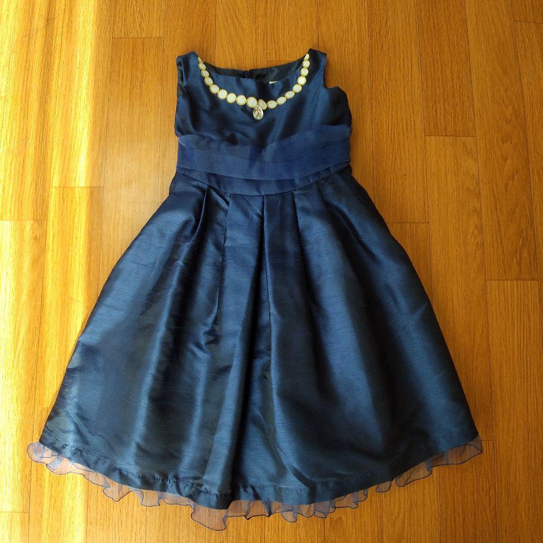 キャサリンコテージ　ネイビー ドレス　130 パーティー 　発表会　セット