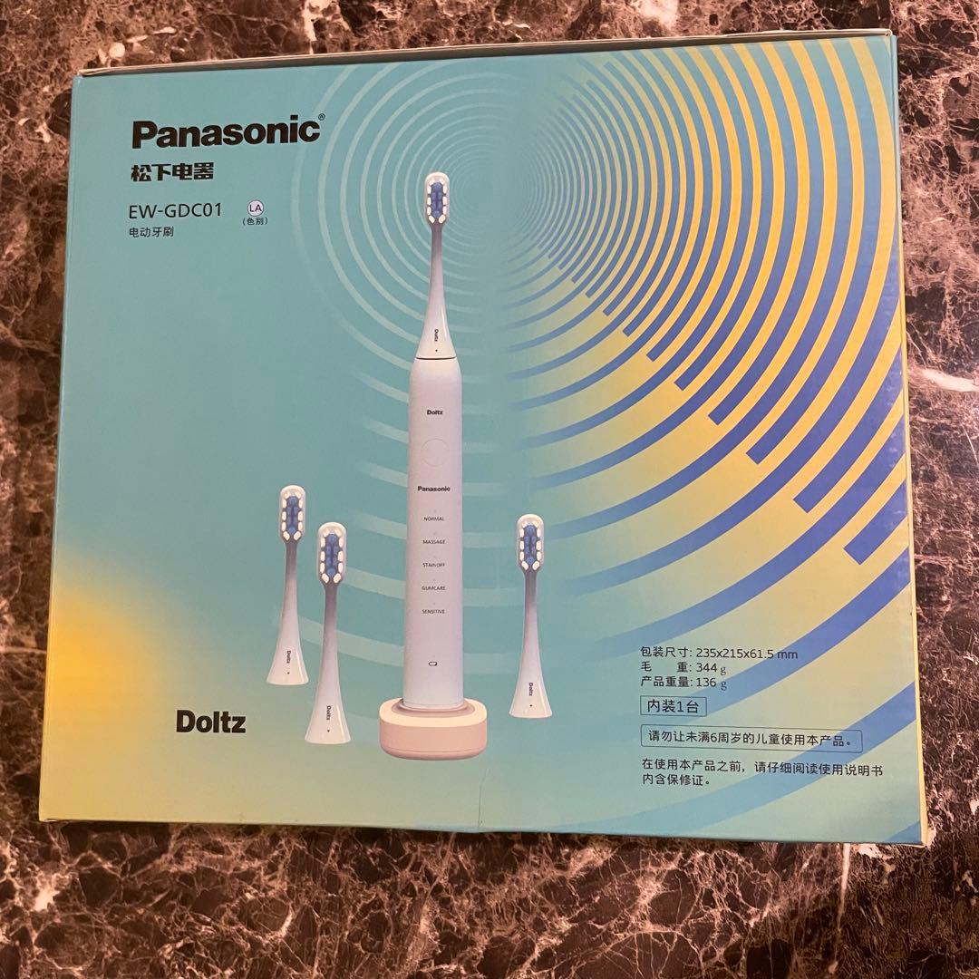 パナソニック 電動歯ブラシ EW-GDC01 5モード 替えブラシ4本 ドルツ