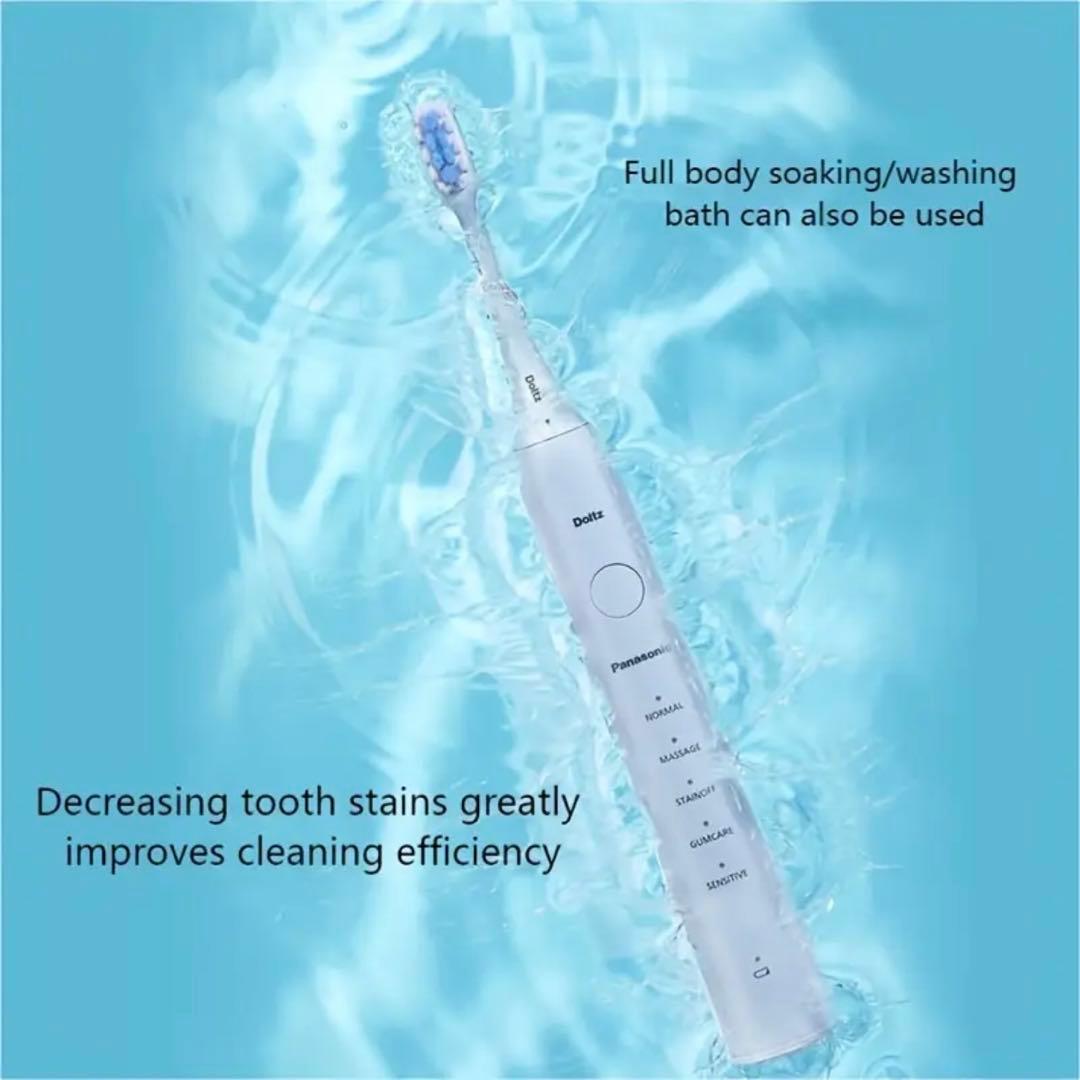 パナソニック 電動歯ブラシ EW-GDC01 5モード 替えブラシ4本 ドルツ