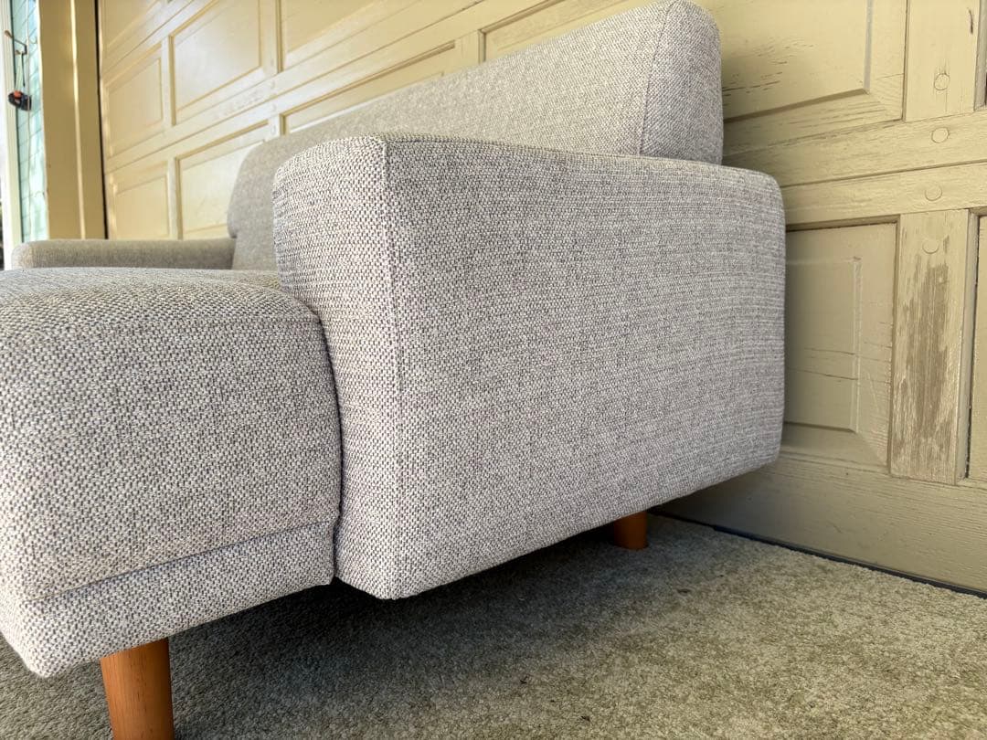 【極美品】ウニコ LOTTIE sofa 2S グレー系