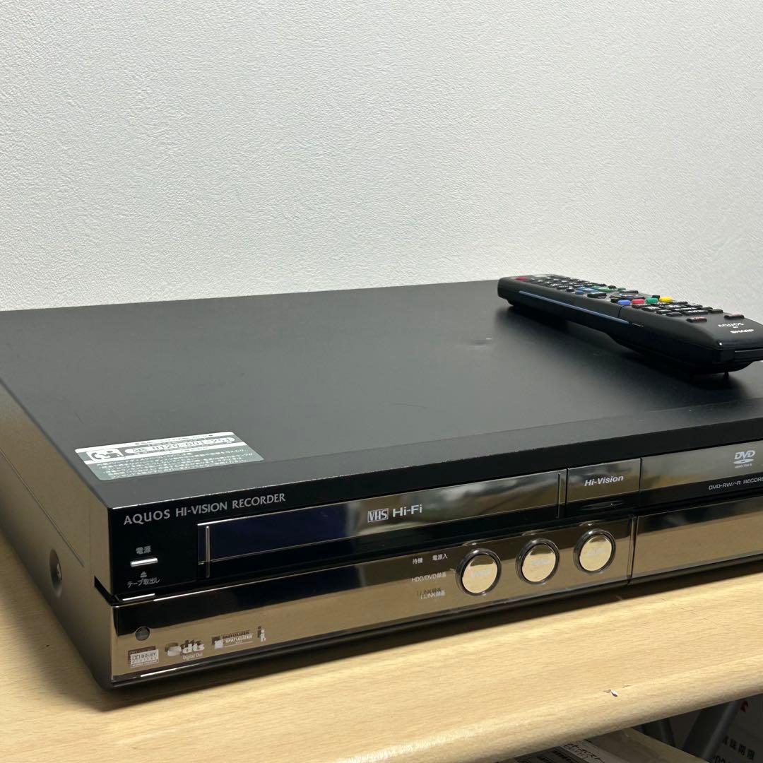 シャープ DV-ACV52 HDD・DVD・ビデオ一体型レコーダー 動作〇