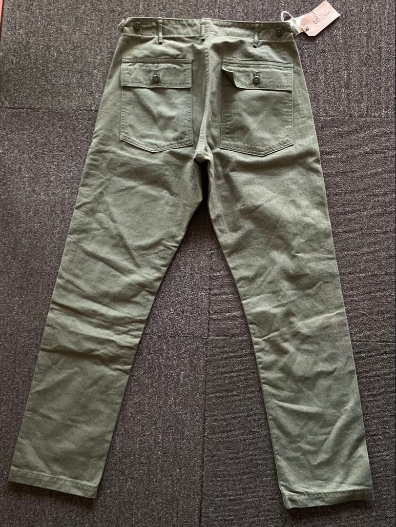 orSlow ベイカーパンツ ヘリンボーン 日本製