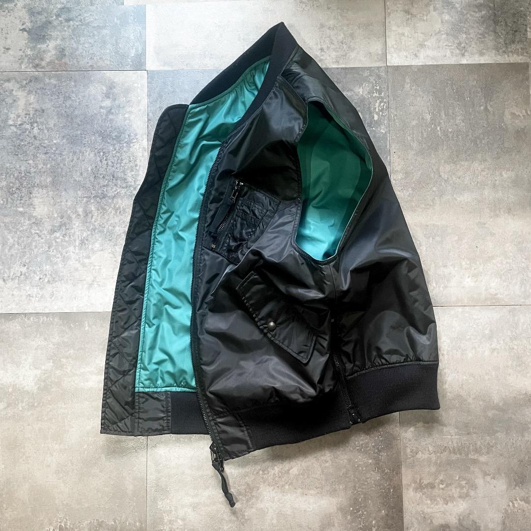 monkey time ベスト MA-1 黒 united arrows