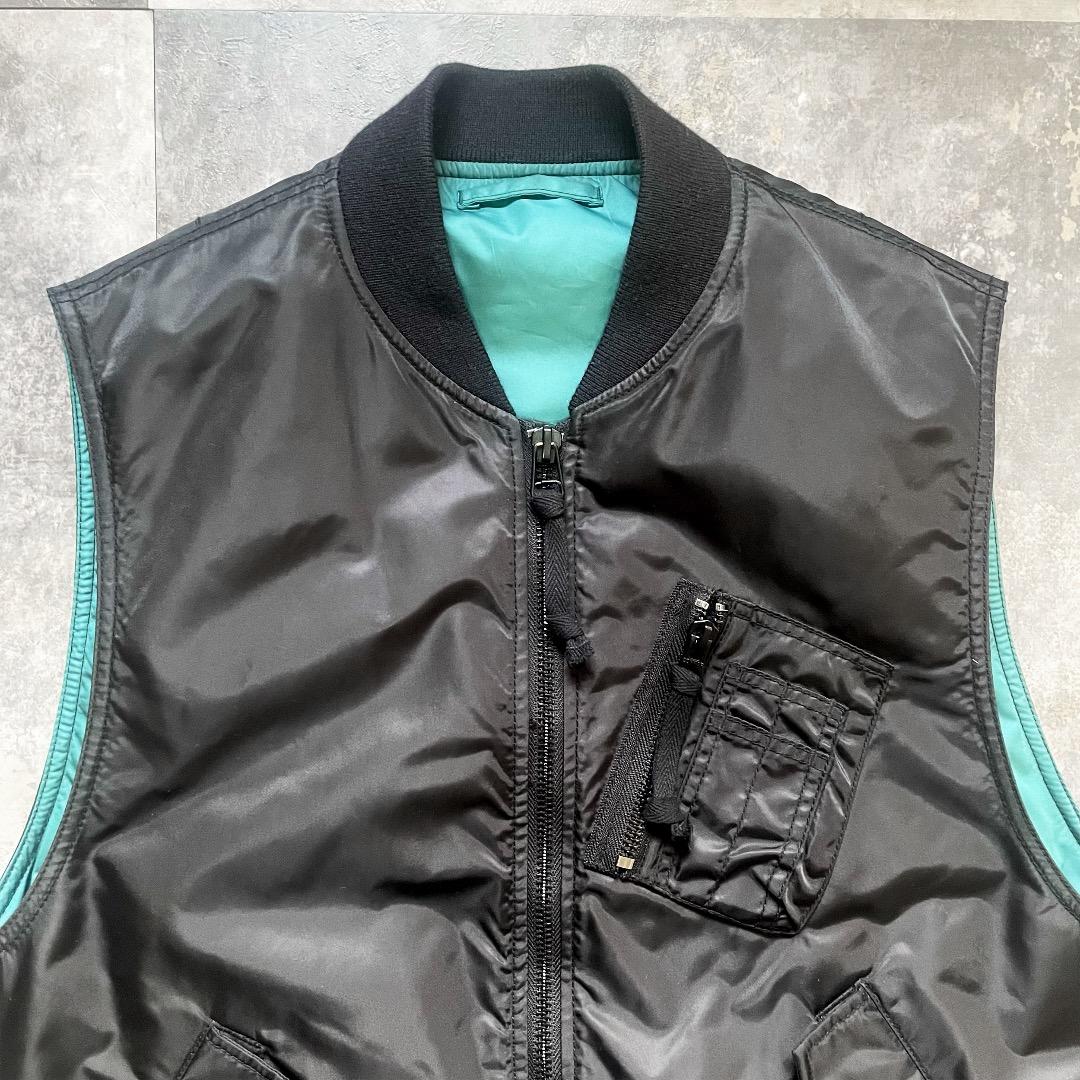 monkey time ベスト MA-1 黒 united arrows