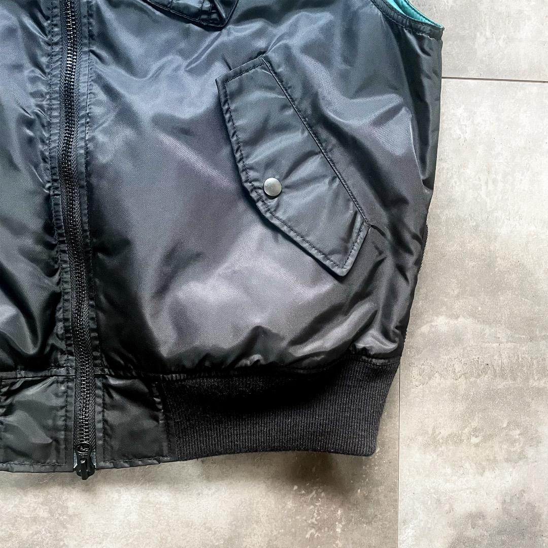 monkey time ベスト MA-1 黒 united arrows