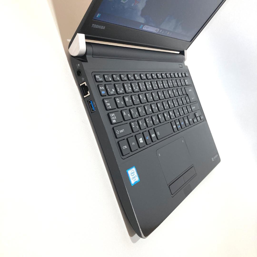 初心者✨快適i3&SSD・コンパクト✨黒✨すぐ使えるノートパソコン◇T403-1