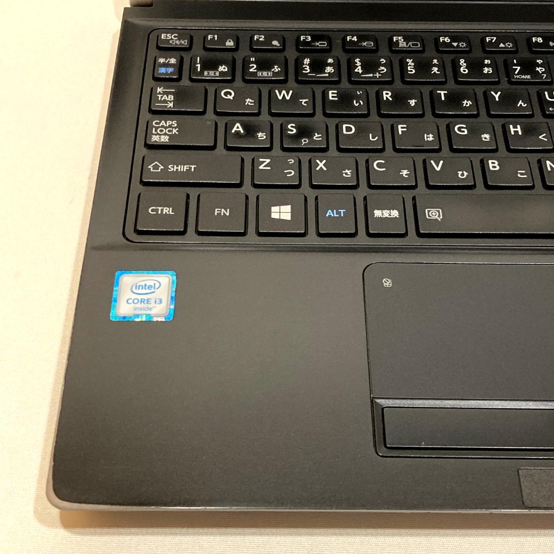 初心者✨快適i3&SSD・コンパクト✨黒✨すぐ使えるノートパソコン◇T403-1