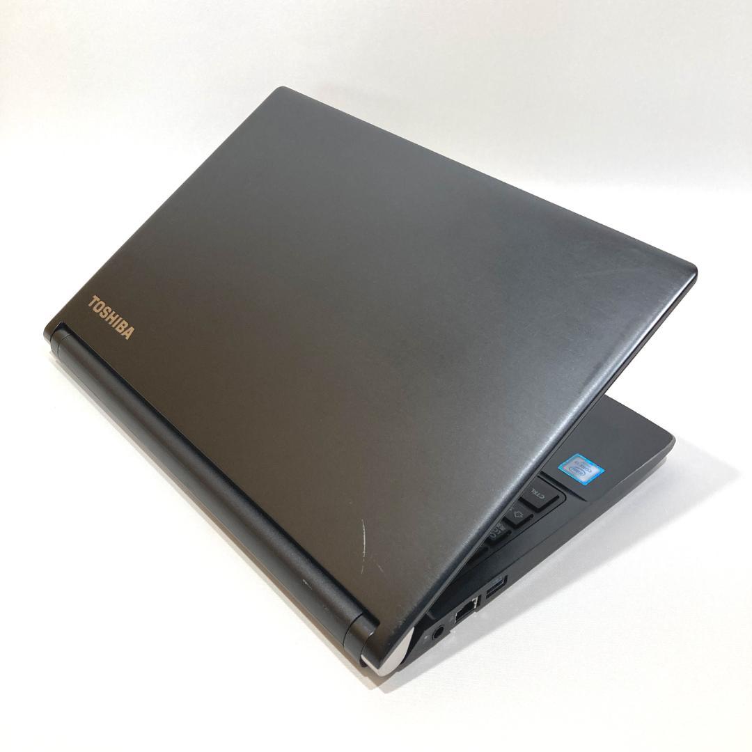 初心者✨快適i3&SSD・コンパクト✨黒✨すぐ使えるノートパソコン◇T403-1