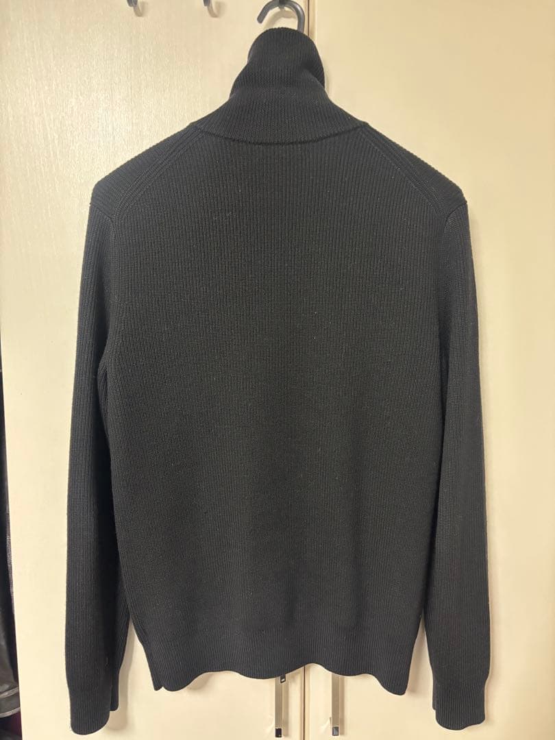 theory ジップアップニット　ドライバーズニット　Sサイズ