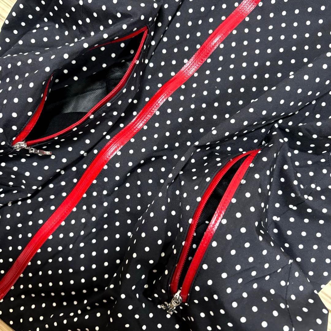 【美品】LANVIN SPORT セットアップ　水玉　パーカー　スカート