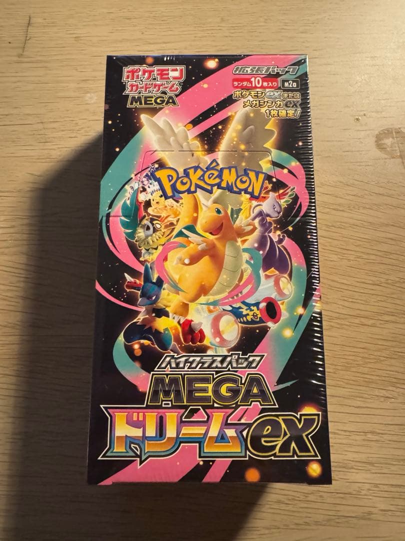 ポケモンカードゲーム MEGAドリーム ex シュリンク付き1BOX