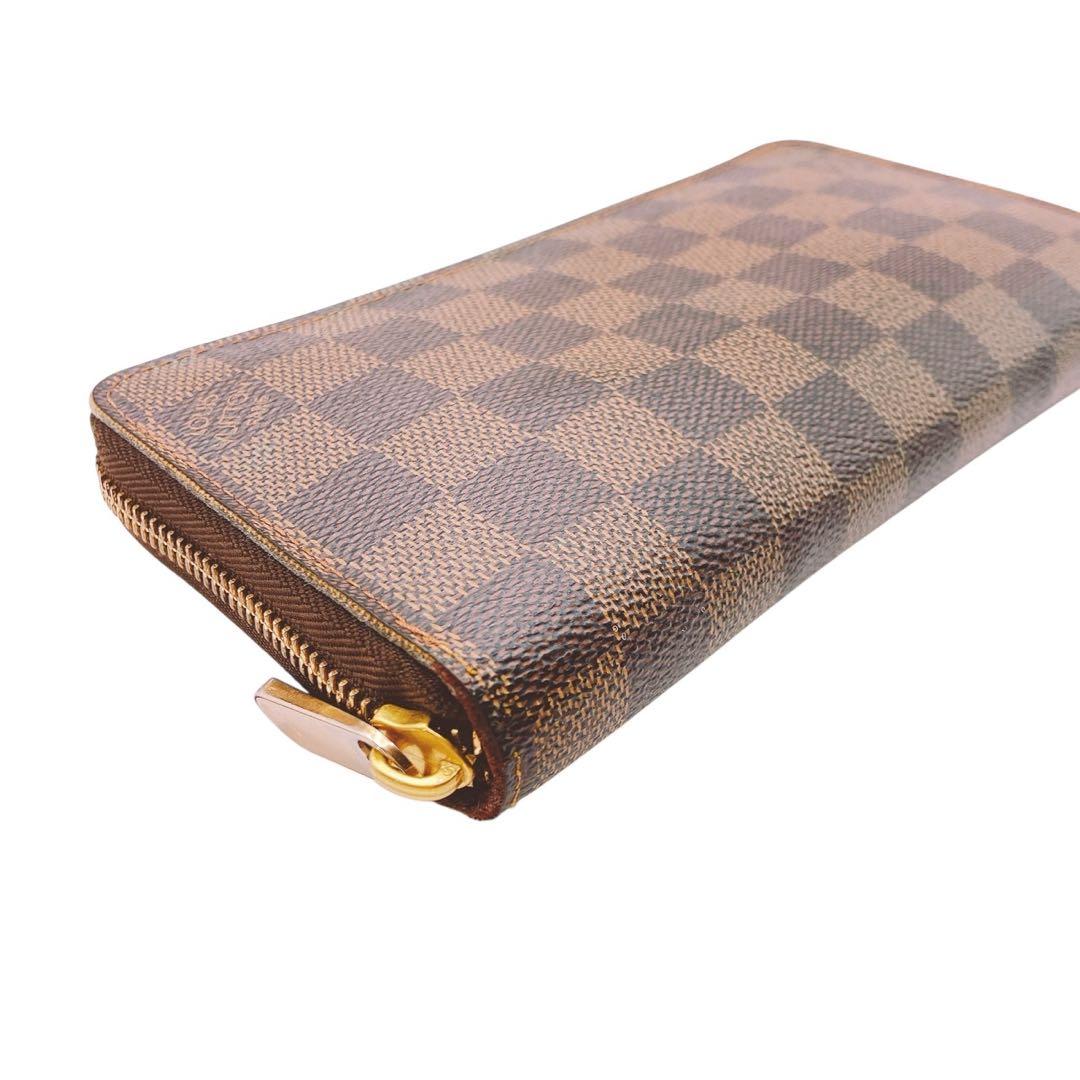 【美品】LOUIS VUITTON ダミエジッピーウォレット☆鑑定済みです♪