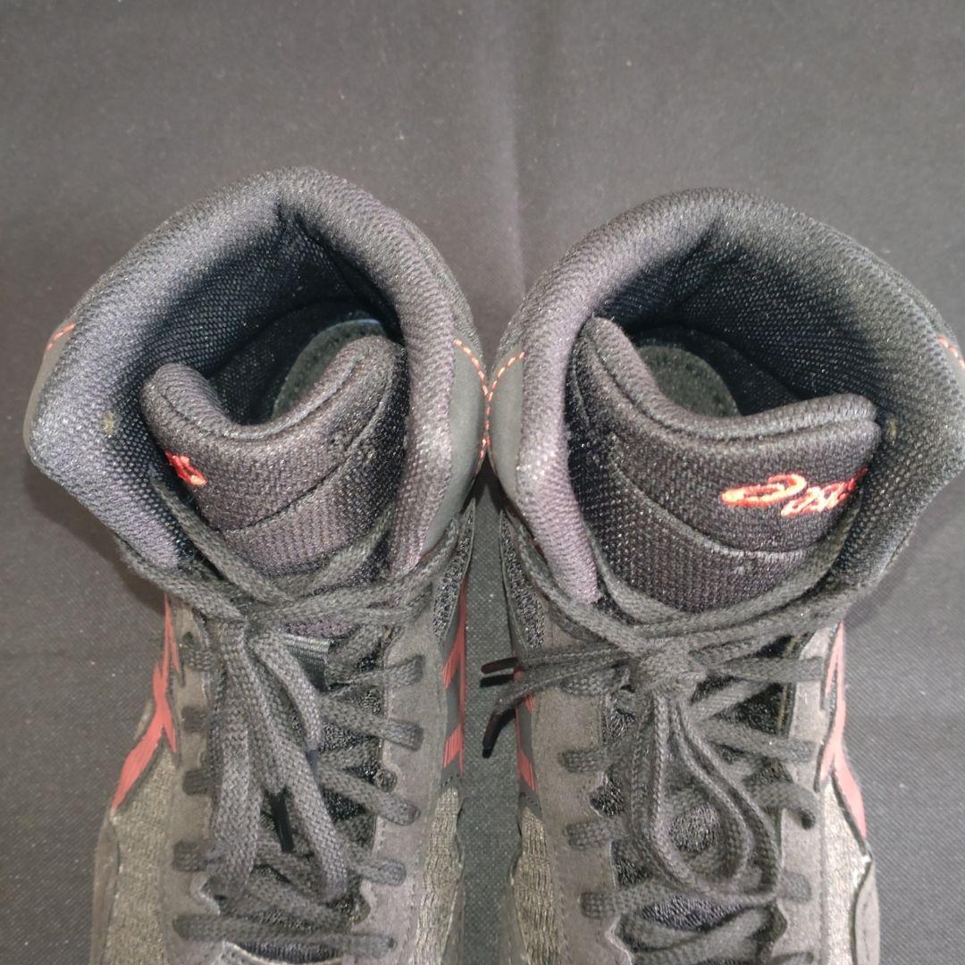 【美品】asics MATCONTROL 2 ブラックレッド 25.5センチ