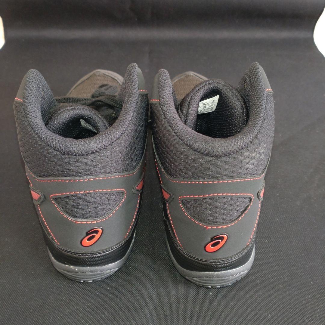 【美品】asics MATCONTROL 2 ブラックレッド 25.5センチ