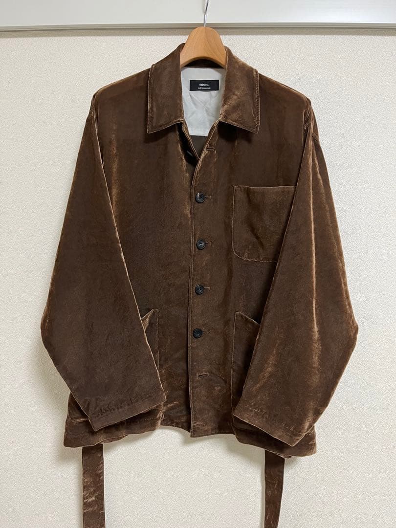 山*勇様 極美品　ensou. Summer Velvet Coverall エ