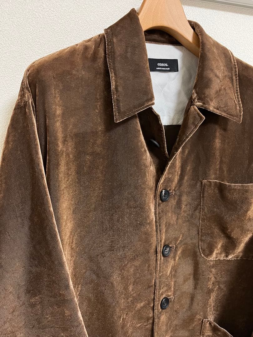 山*勇様 極美品　ensou. Summer Velvet Coverall エ