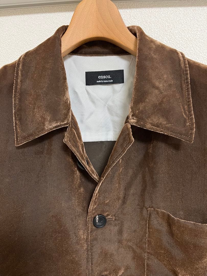 山*勇様 極美品　ensou. Summer Velvet Coverall エ