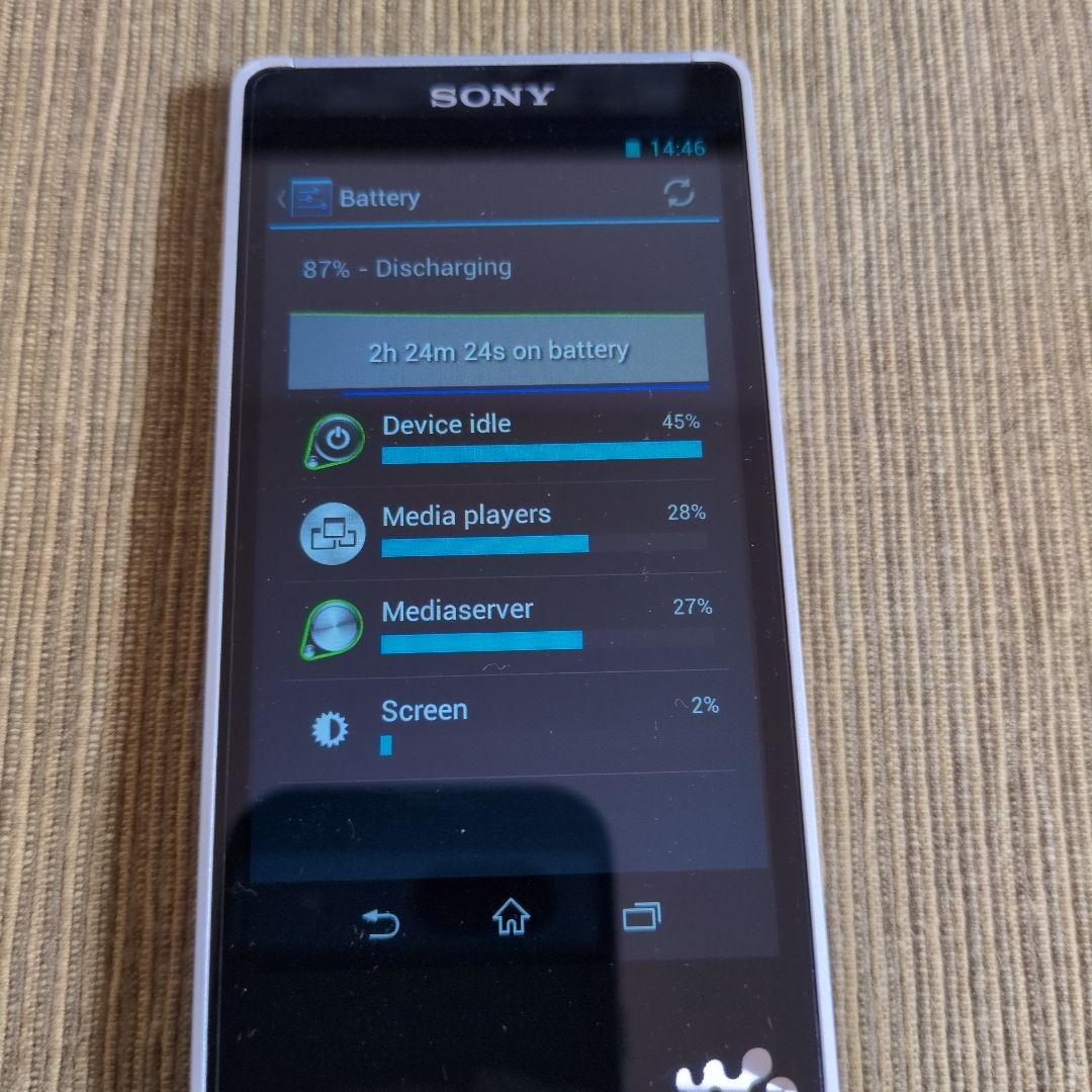 ポータブルプレーヤー Sony NW-ZX1