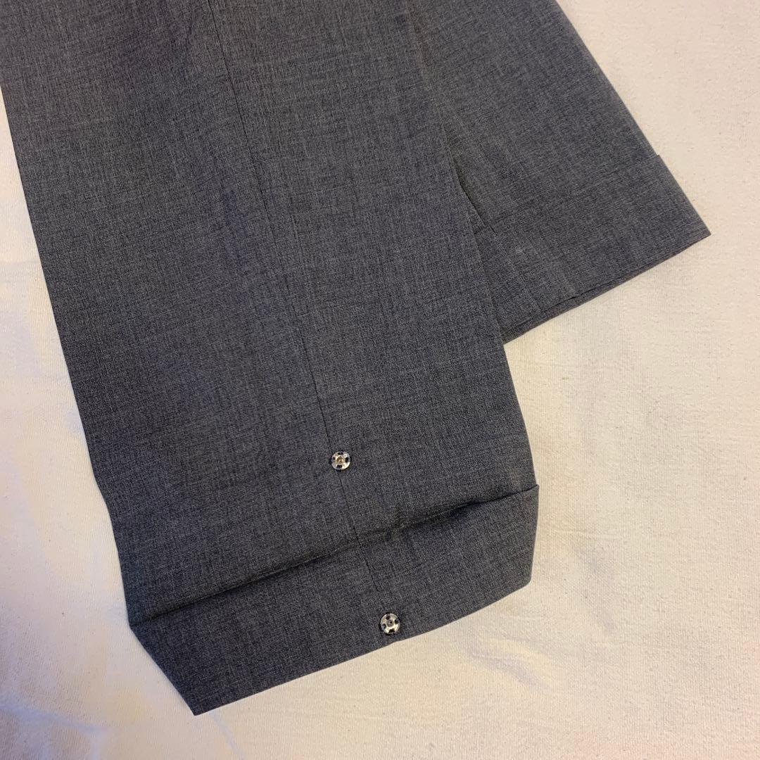 【BEAMS F】 秋冬インコテックス＆春夏スラックス グレー　サイズ48