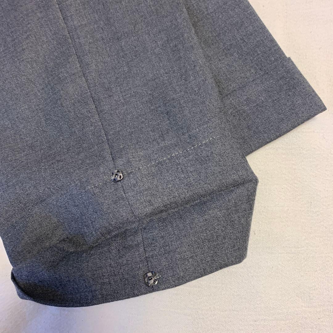 【BEAMS F】 秋冬インコテックス＆春夏スラックス グレー　サイズ48