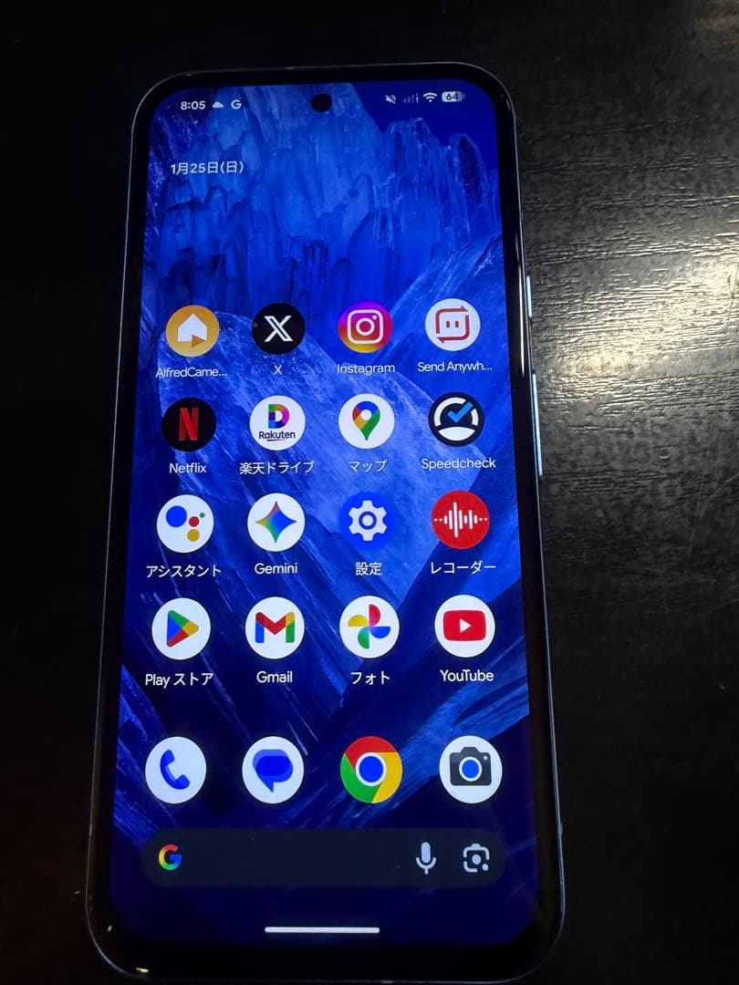 値下げ！　Google Pixel 8a 青色 本体