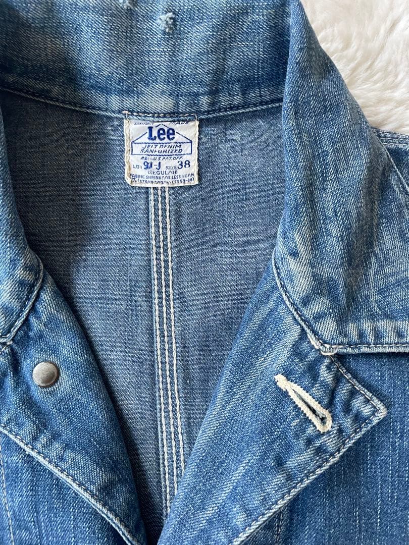 Lee 91-3 ブルーデニムジャケット
