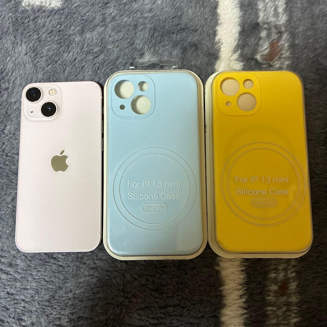 Apple iPhone 13mini ピンク　256GB バッテリー100%