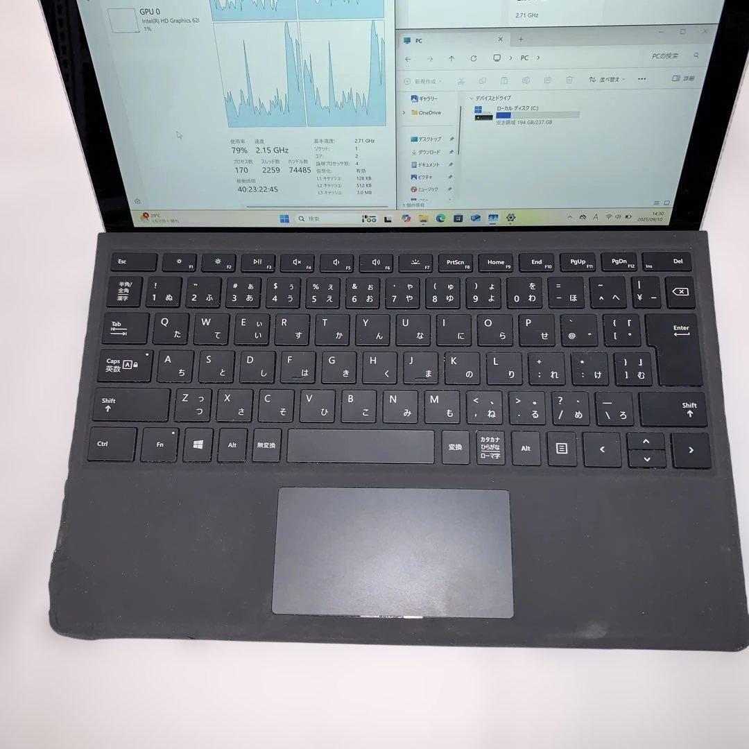 Microsoft Surface Pro 第5世代 1796 256GB