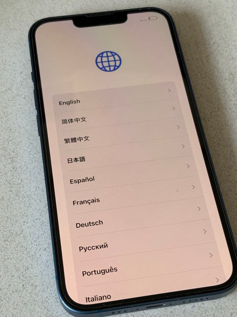 iphone13 本体　256GB 青　SIMなし
