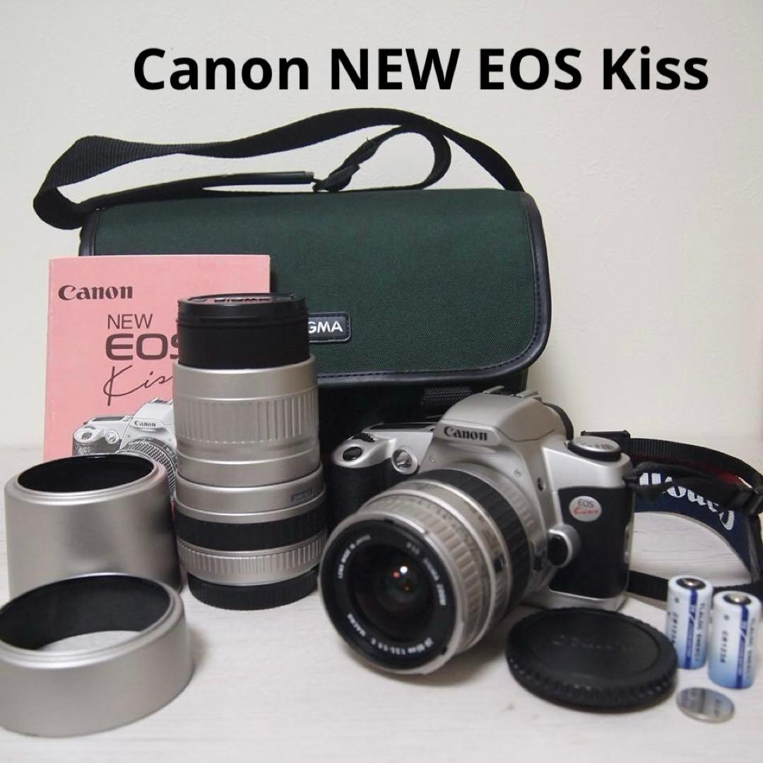 Canon NEW EOS Kiss フィルム一眼 SIGMAダブルレンズ
