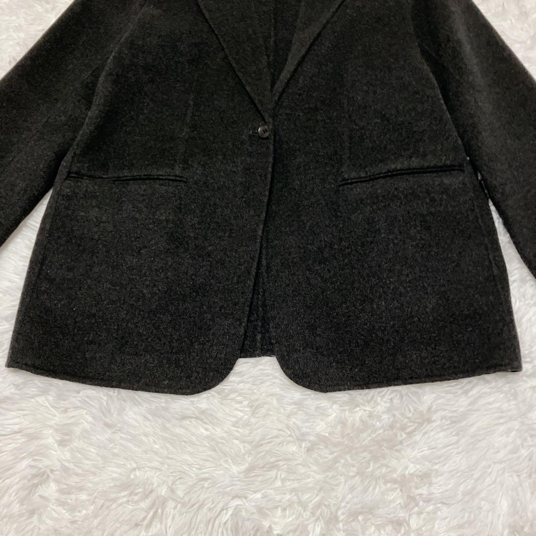 極美品 Spick&Span S120ロングジャケット スピックアンドスパン