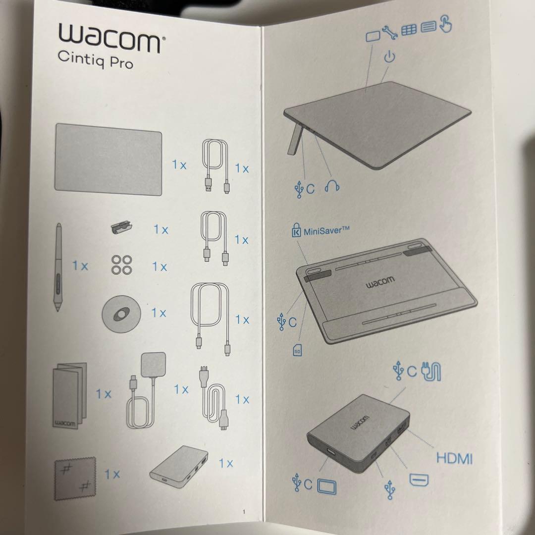 液タブ Wacom Cintiq Pro 13 TDTH-1320/AK0