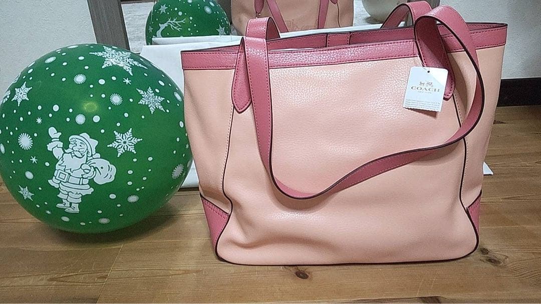 ✨️最終値下げ✨️今ですよ❕️ COACH ピンク トートバッグ