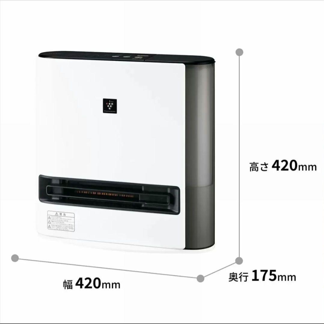 SHARP　シャープ　加湿セラミックファンヒーター　HX-SK12-W