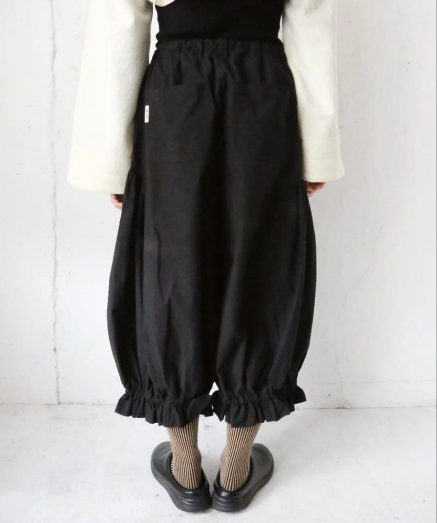 暮 chic by futatsukukuri \"ドロワパンツ\" ネイビー