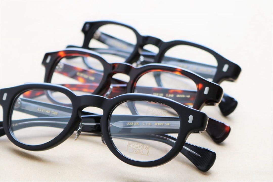 EYEVAN7285 335 BR col.100 br 美品